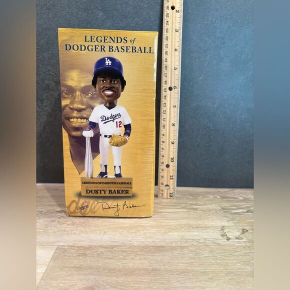 2024 SGA Los Angeles Dodgers Legend Dusty Baker Bobblehead MLB NEW - Picture 13 of 13